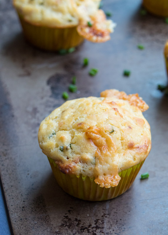 Irish Cheddar, Bacon & Potato Muffins  |  Lemon & Mocha