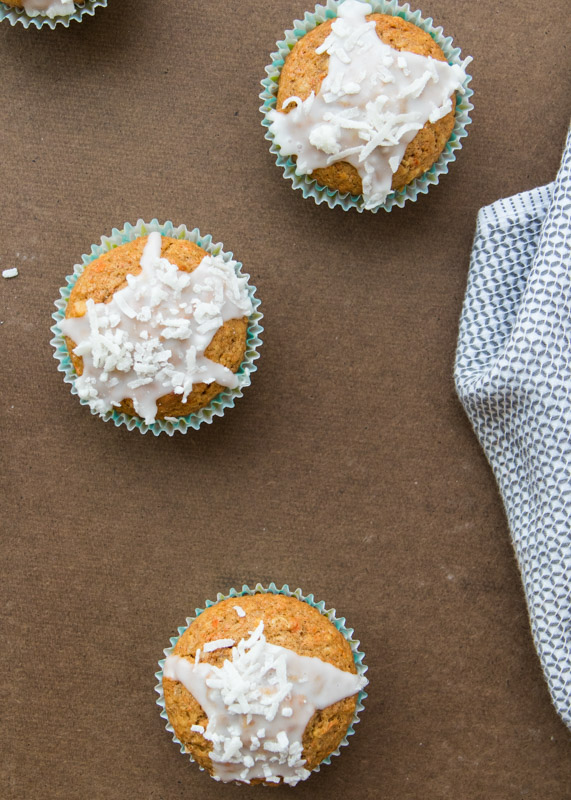 Carrot-Coconut Muffins  |  Lemon & Mocha