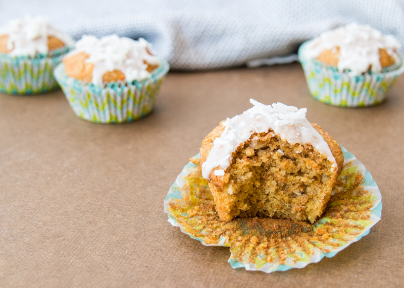 Carrot-Coconut Muffins  |  Lemon & Mocha