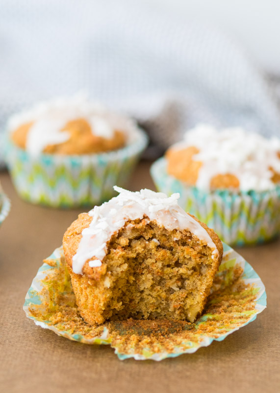 Carrot-Coconut Muffins  |  Lemon & Mocha