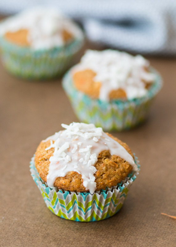 Carrot-Coconut Muffins  |  Lemon & Mocha