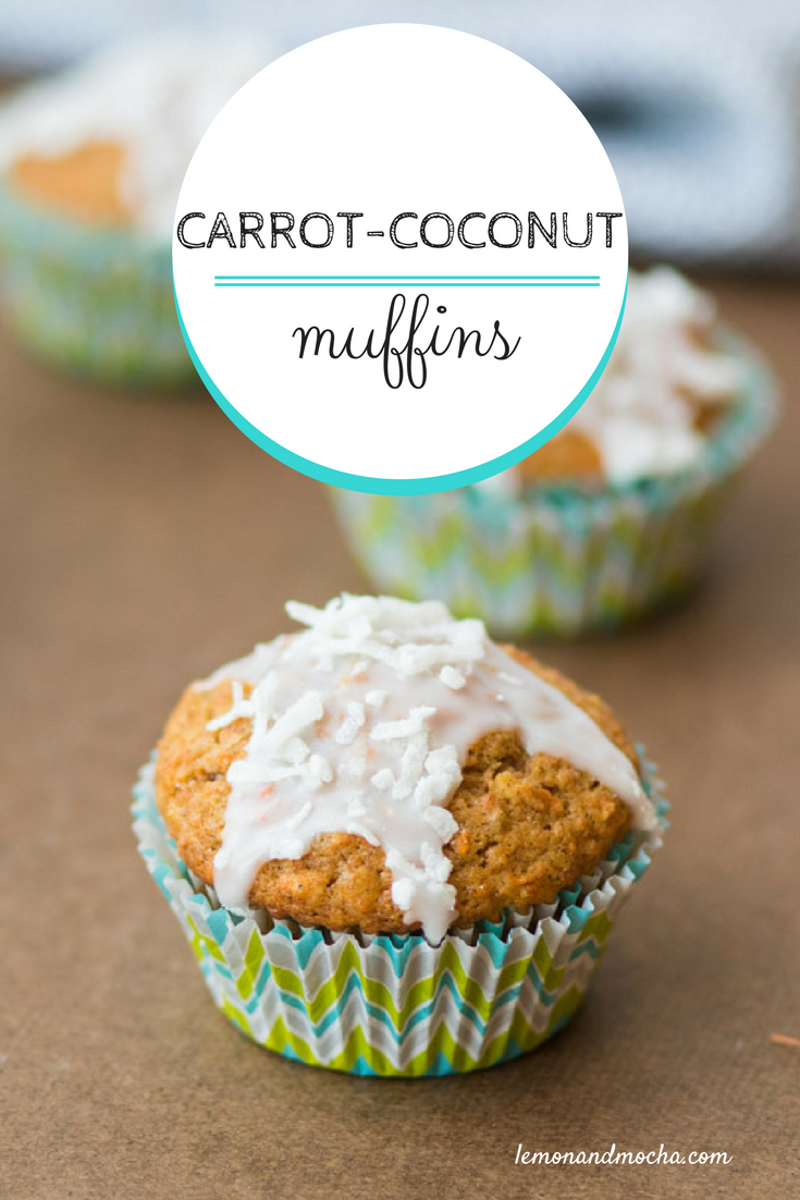 Carrot-Coconut Muffins  |  Lemon & Mocha