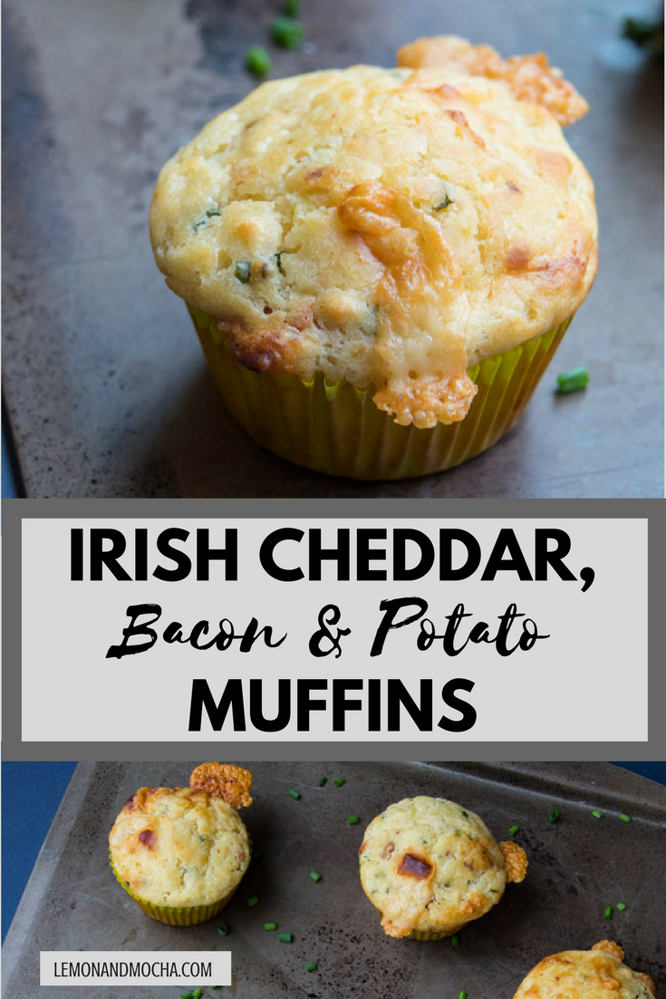 Irish Cheddar, Bacon & Potato Muffins  |  Lemon & Mocha