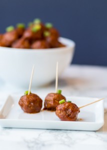 Best Slow Cooker Cocktail Meatballs  |  Lemon & Mocha