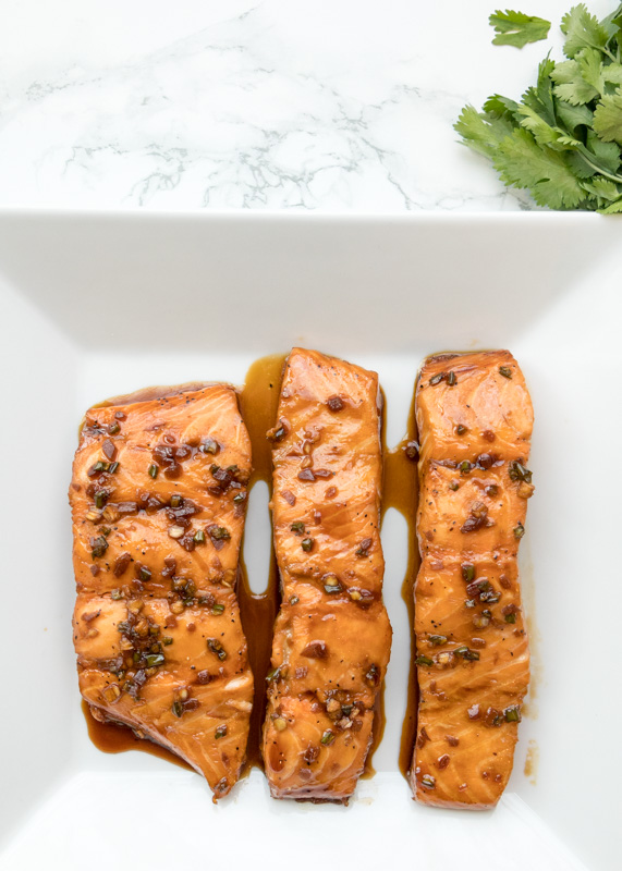 Sweet & Salty Salmon  |  Lemon & Mocha