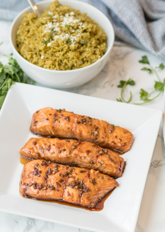 Sweet & Salty Salmon  |  Lemon & Mocha