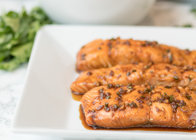 Sweet & Salty Salmon  |  Lemon & Mocha