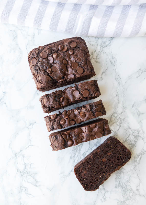 Double Chocolate Zucchini Bread  |  Lemon & Mocha