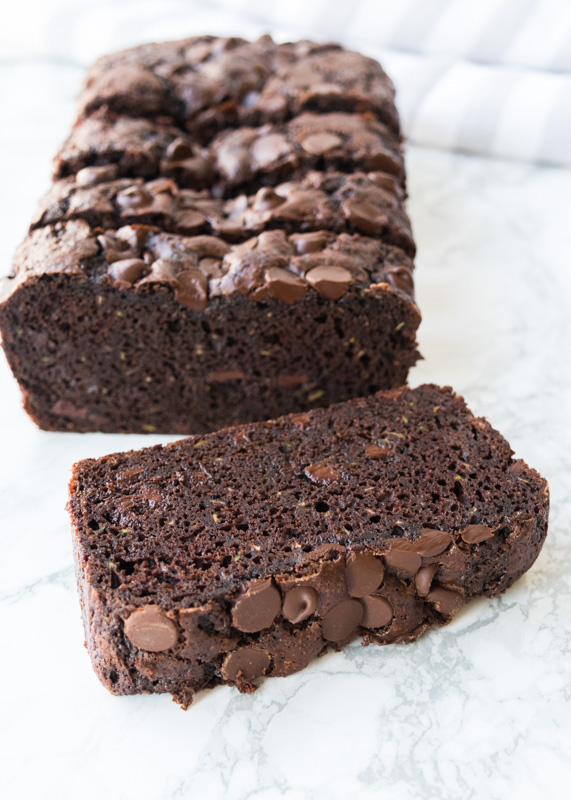 Double Chocolate Zucchini Bread  |  Lemon & Mocha