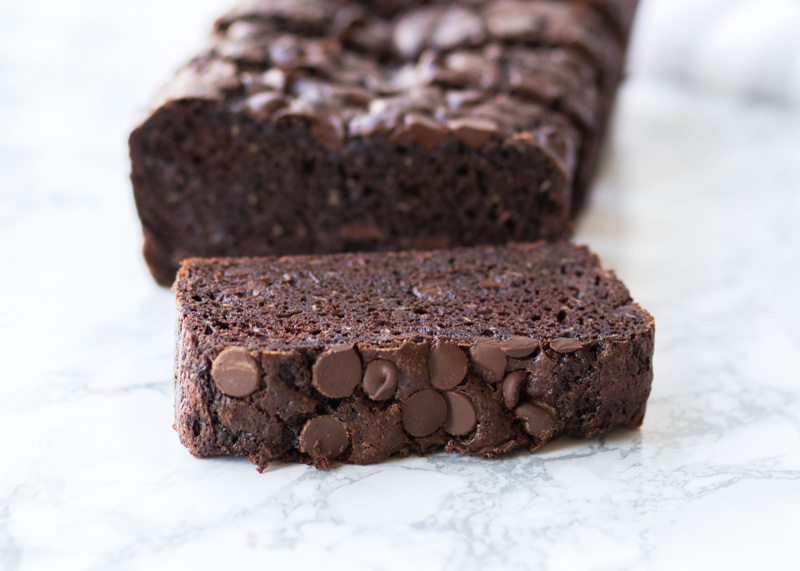 Double Chocolate Zucchini Bread  |  Lemon & Mocha