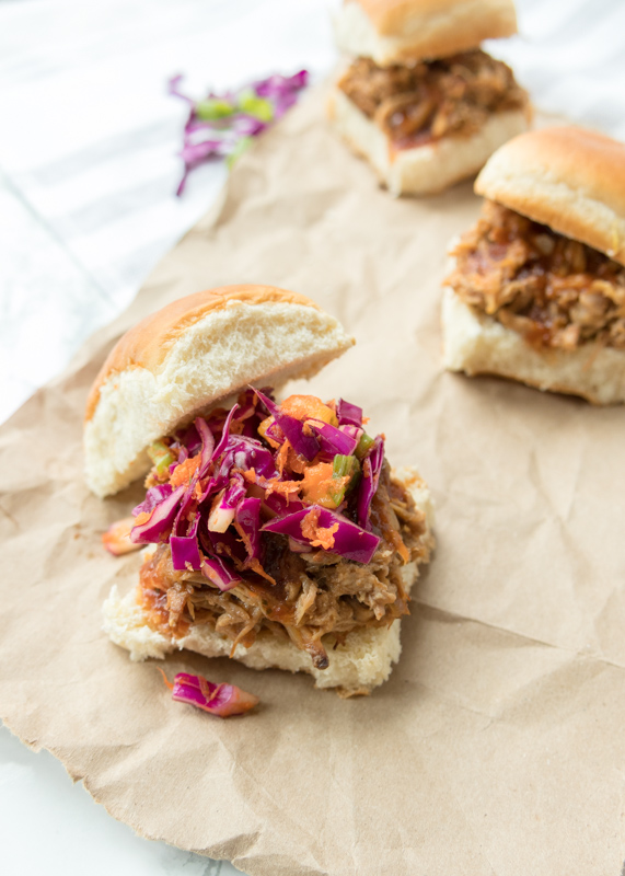 Hawaiian Barbecue Slow Cooker Pulled Pork