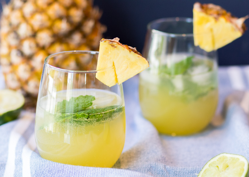 Pineapple Mojitos  |  Lemon & Mocha