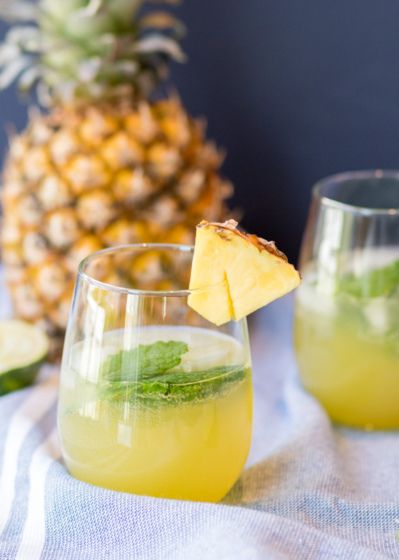 Pineapple Mojitos  |  Lemon & Mocha