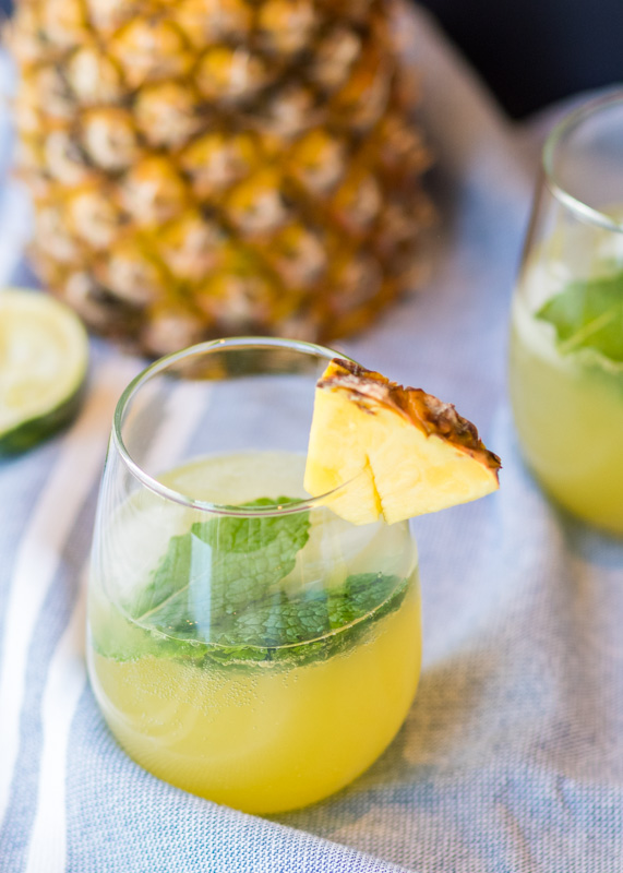 Pineapple Mojitos  |  Lemon & Mocha