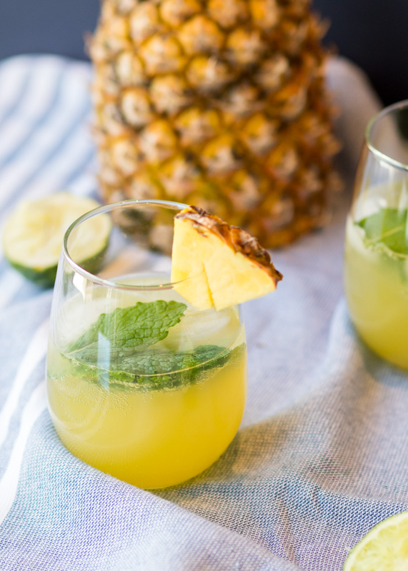 Pineapple Mojitos  |  Lemon & Mocha