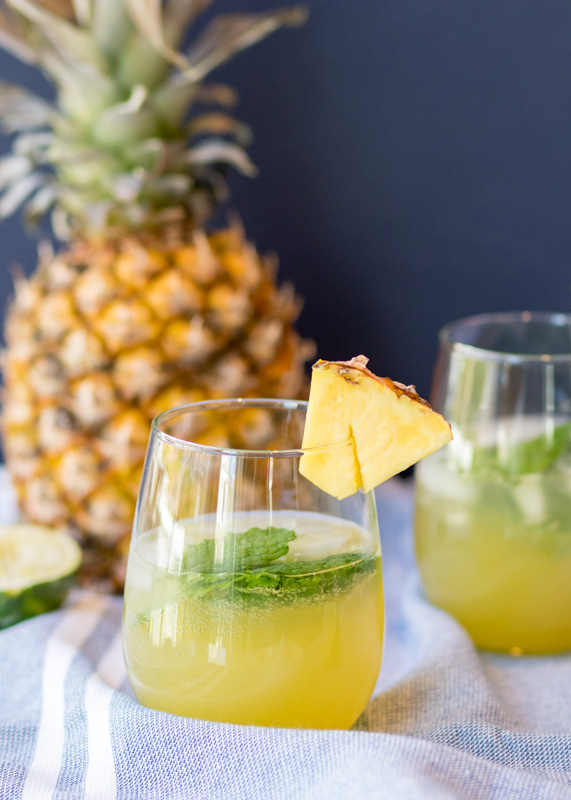 Pineapple Mojitos  |  Lemon & Mocha