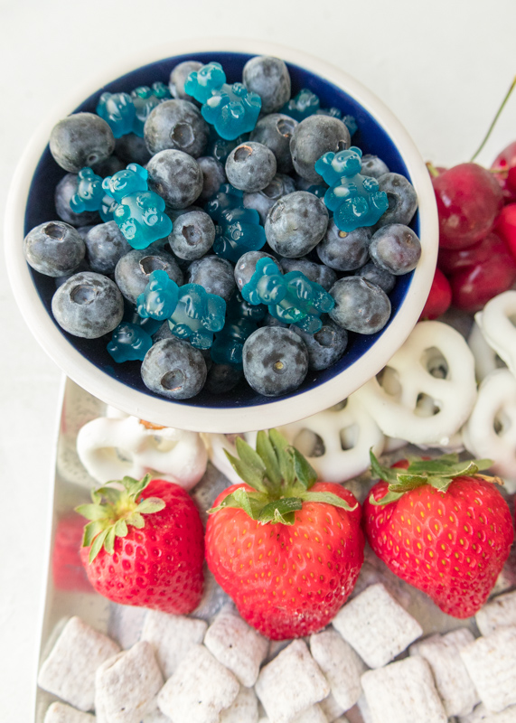 Flag Fruit & Dessert Platter  |  Lemon & Mocha