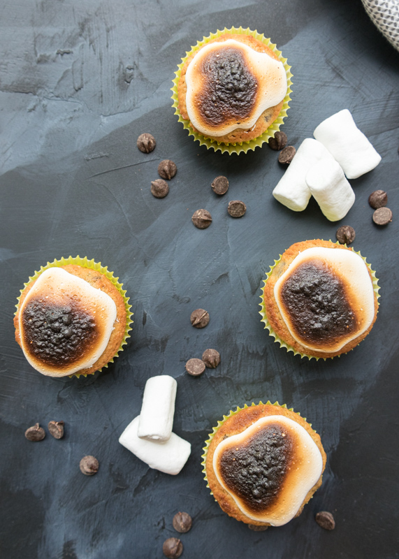 S'mores Muffins  |  Lemon & Mocha