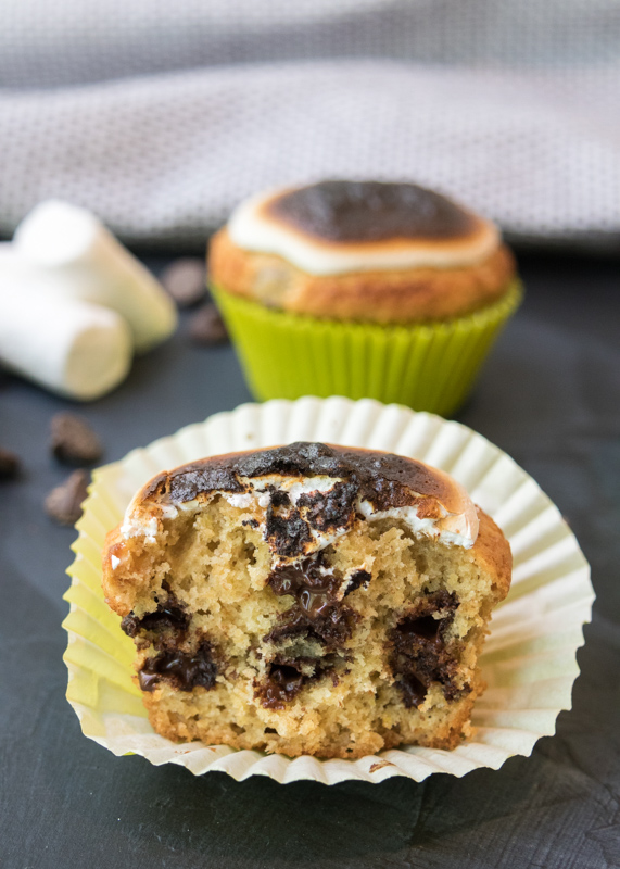 S'mores Muffins  |  Lemon & Mocha