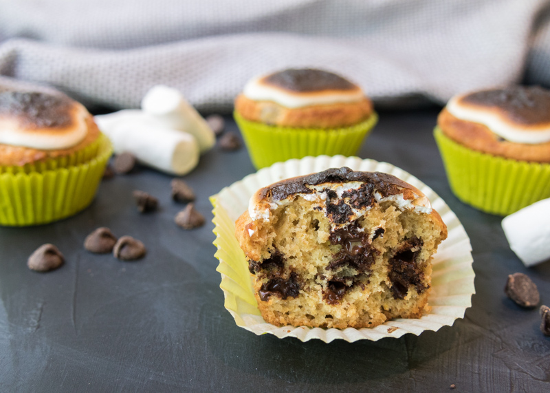 S'mores Muffins  |  Lemon & Mocha