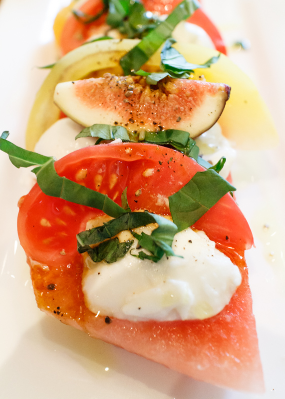 Watermelon Caprese Salad  |  Lemon & Mocha