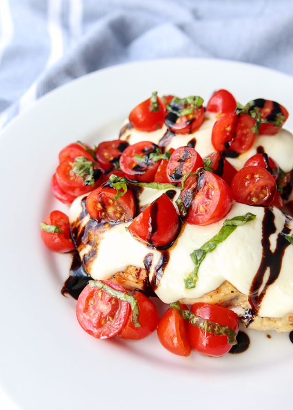 Caprese Grilled Chicken  |  Lemon & Mocha