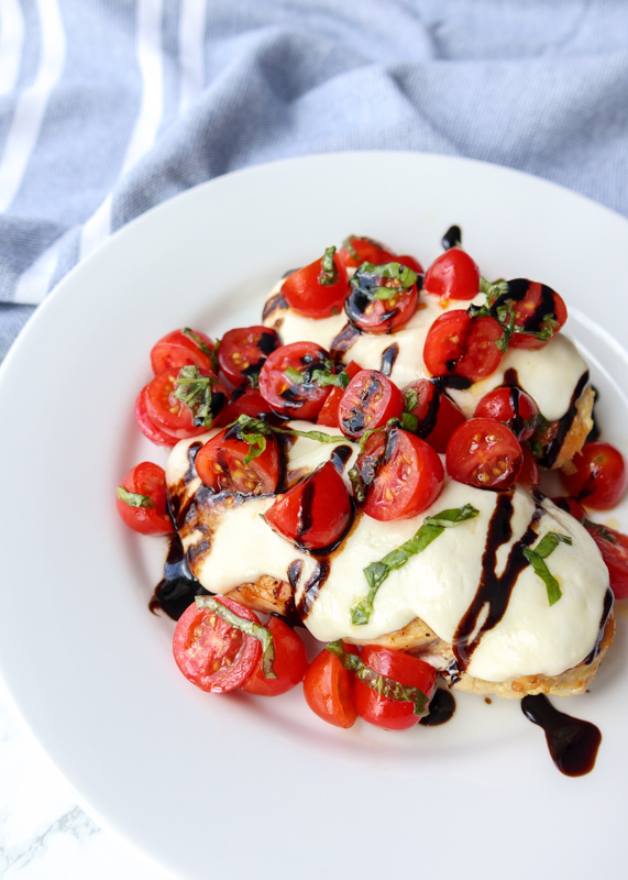 Caprese Grilled Chicken  |  Lemon & Mocha