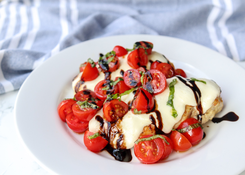 Caprese Grilled Chicken  |  Lemon & Mocha