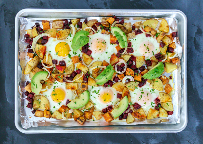 Sheet Pan Breakfast  |  Lemon & Mocha