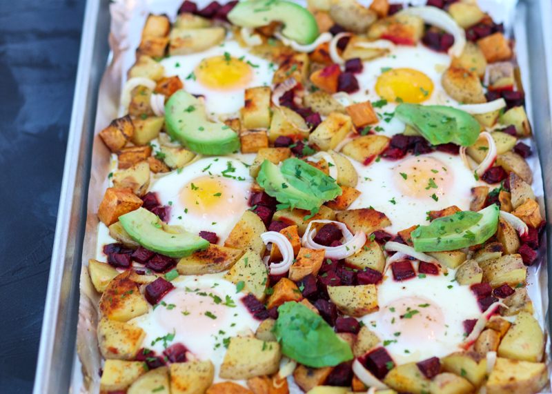 Sheet Pan Breakfast  |  Lemon & Mocha