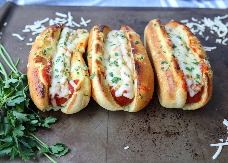 Pizza Hot Dogs  |  Lemon & Mocha