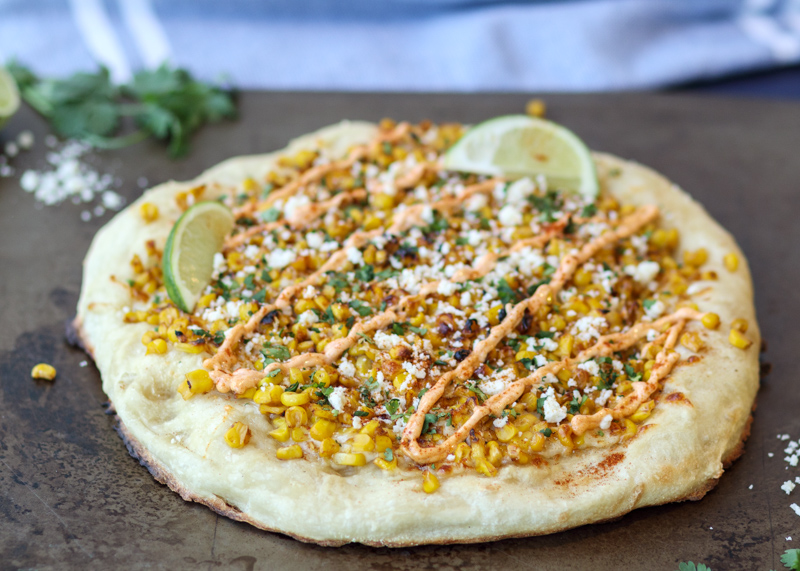 Elote Pizza  |  Lemon & Mocha