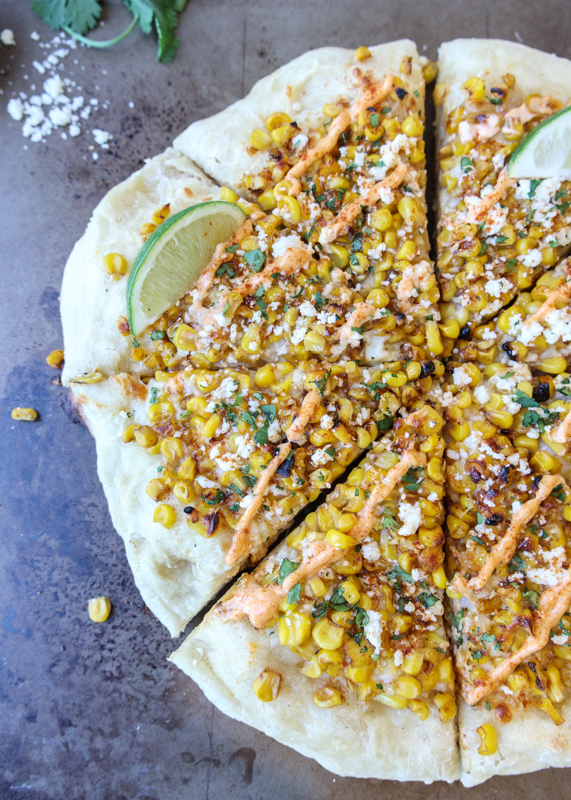 Elote Pizza  |  Lemon & Mocha