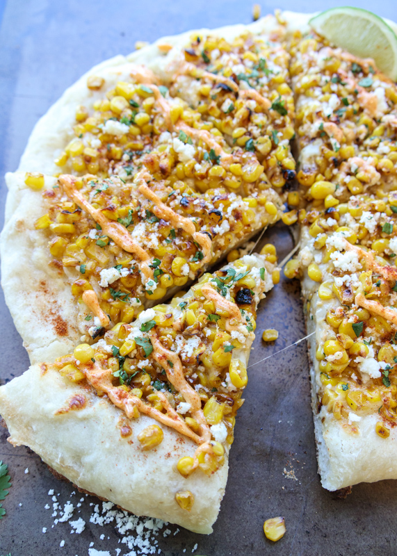 Elote Pizza  |  Lemon & Mocha