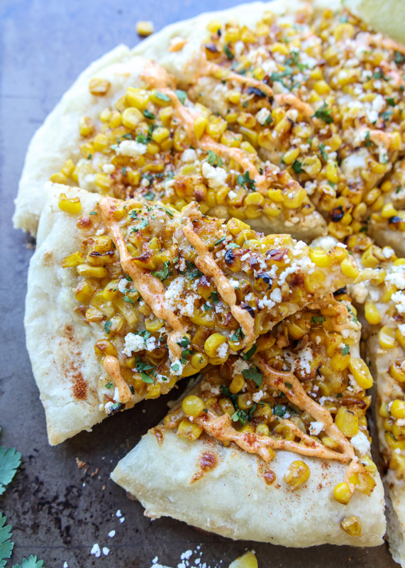 Elote Pizza  |  Lemon & Mocha