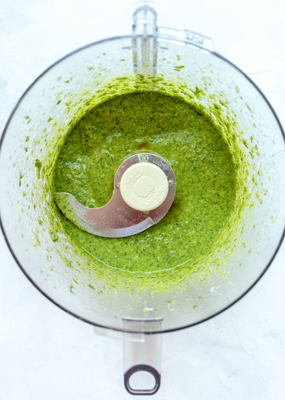 Homemade Basil Pesto  |  Lemon & Mocha