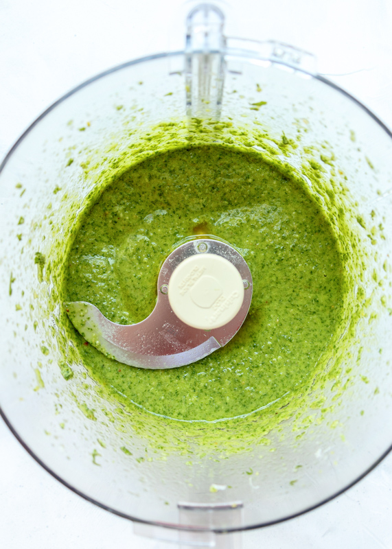 Homemade Basil Pesto  |  Lemon & Mocha