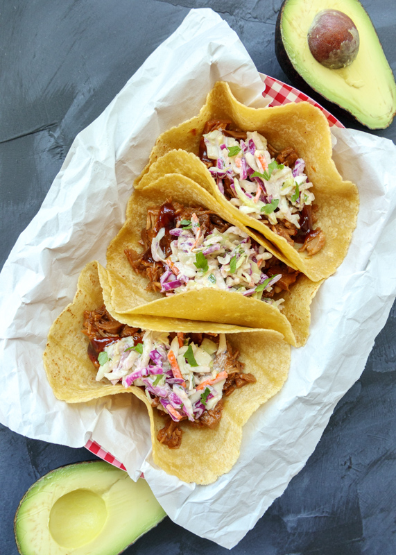 Barbecue Jackfruit Tacos  |  Lemon & Mocha