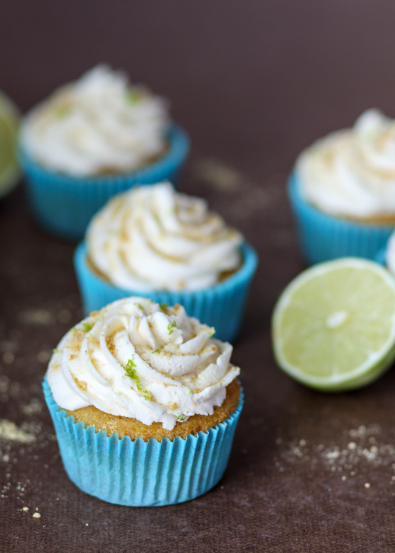 Key Lime Pie Cupcakes with Mascarpone Frosting