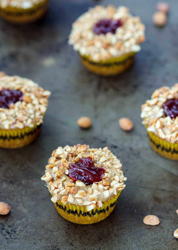 Peanut Butter & Jelly Muffins  |  Lemon & Mocha