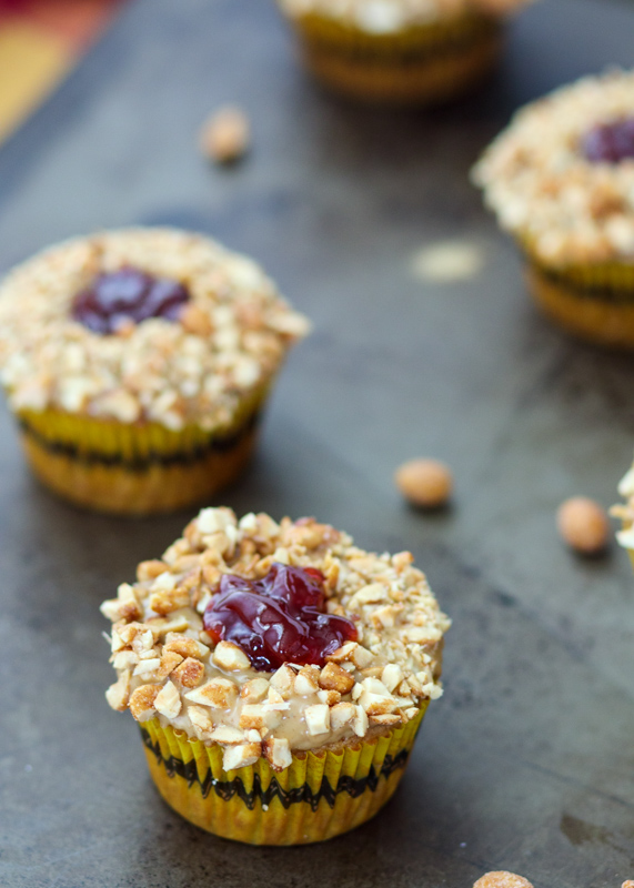 Peanut Butter & Jelly Muffins  |  Lemon & Mocha