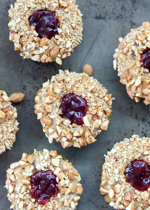 Peanut Butter & Jelly Muffins  |  Lemon & Mocha