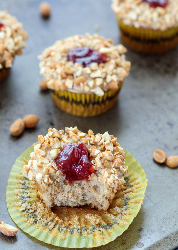 Peanut Butter & Jelly Muffins  |  Lemon & Mocha