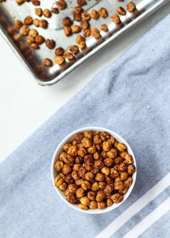 Crispy Roasted Chickpeas  |  Lemon & Mocha