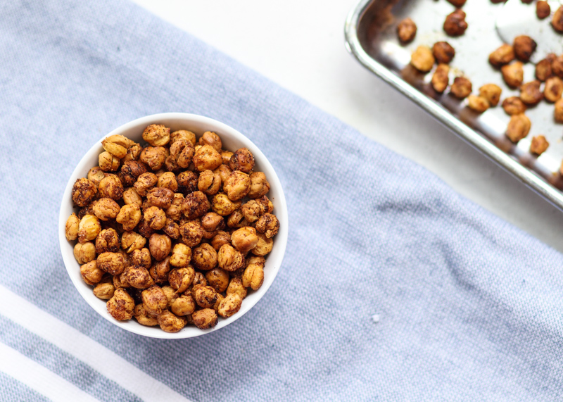 Crispy Roasted Chickpeas  |  Lemon & Mocha