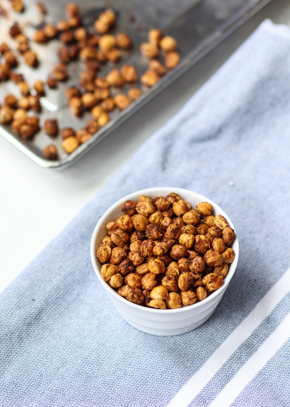 Crispy Roasted Chickpeas  |  Lemon & Mocha