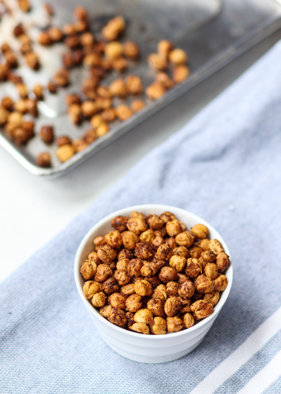 Crispy Roasted Chickpeas  |  Lemon & Mocha