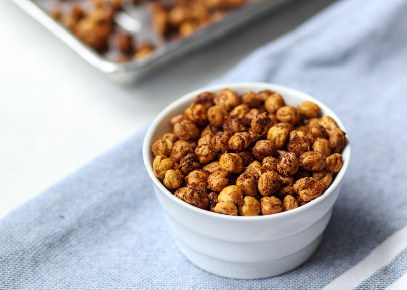 Crispy Roasted Chickpeas  |  Lemon & Mocha