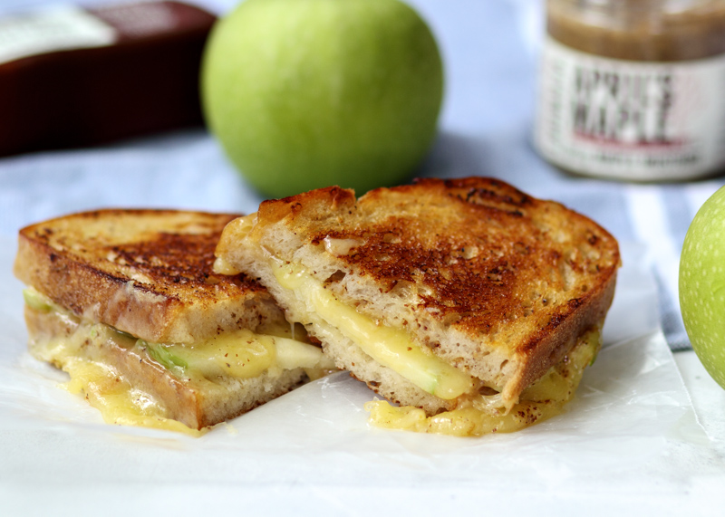 Maple Apple Grilled Cheese  |  Lemon & Mocha
