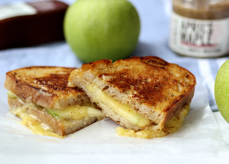 Maple Apple Grilled Cheese  |  Lemon & Mocha